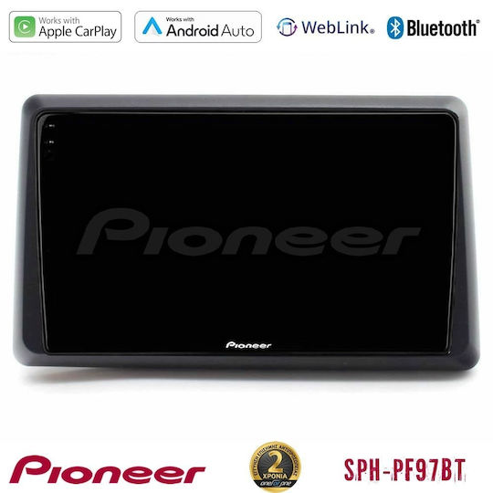 Pioneer Auto-Audiosystem für Renault Express 2020+ mit Touchscreen 9" Bluetooth USB AUX Eingebautes Wi-Fi GPS Apple CarPlay Android Auto