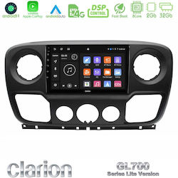 Clarion Sistem Audio Auto Opel Vivaro / Movano Renault Trafic / Maestru Nissan Primastar / NV400 2010-2022 cu Bluetooth USB și GPS Clarion Sistem Audio Auto Opel Vivaro / Movano Renault Trafic / Maestru Nissan Primastar / NV400 2010-2022 cu Bluetooth USB și GPS