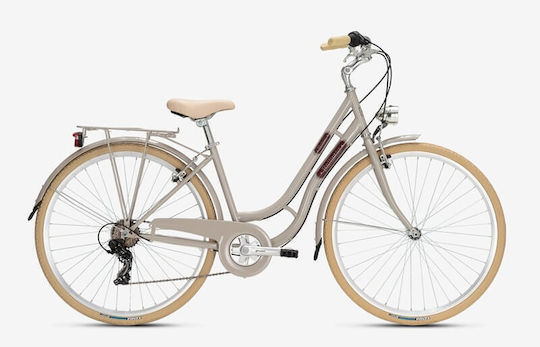 Ballistic Soleil 28" 2026 Bicicletă De Oraș Bej Cu Nivele De Viteză