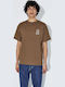 T-shirt Brown Draw 2411115-BG8-004