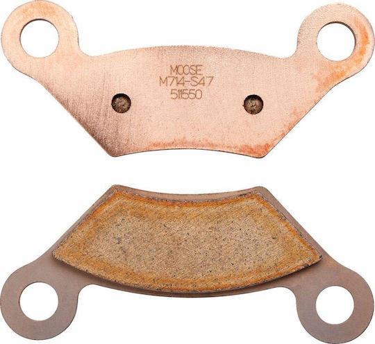 Moose Racing Metallische Motorradbremsbeläge M714-s47 1 Satz 1 Bremssattel