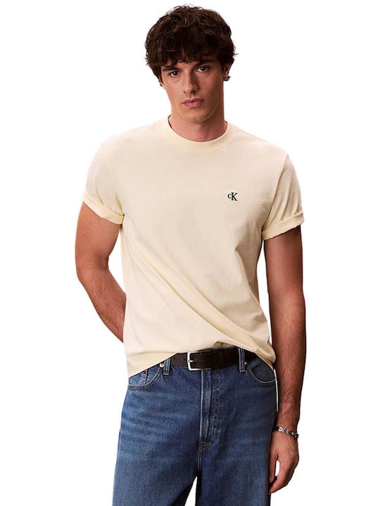 Calvin Klein T-shirt Κίτρινο