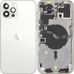 Carcasă Baterie Cadru Mijlociu Argintiu Pentru iPhone 12 Pro Max Swap