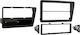 Πρόσοψη Honda Civic 2001 2005 2-din 1-din Πλαίσιο Ηχοσύστημα Ή Οθόνη Αυτοκινήτου 1din 2din Φιλέτο 1 2 Din Μαύρο