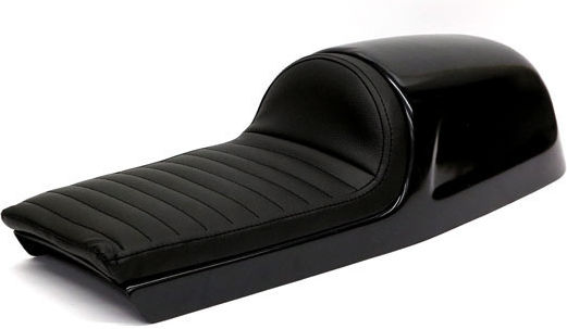 C-racer Motorrad-Sattel V Classic Schwarz