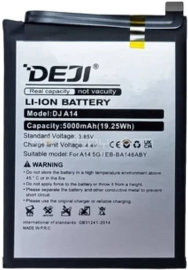 Deji Compatible Replacement Battery 5000mAh for Galaxy A14 5g (a146b A146p A146u A146w)