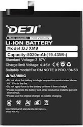 Deji Συμβατή Μπαταρία Αντικατάστασης 5020mAh για Redmi Note 9 Pro Deji Συμβατή Μπαταρία Αντικατάστασης 5020mAh για Redmi Note 9 Pro