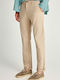 Chino Trousers in Regular Fit Greige