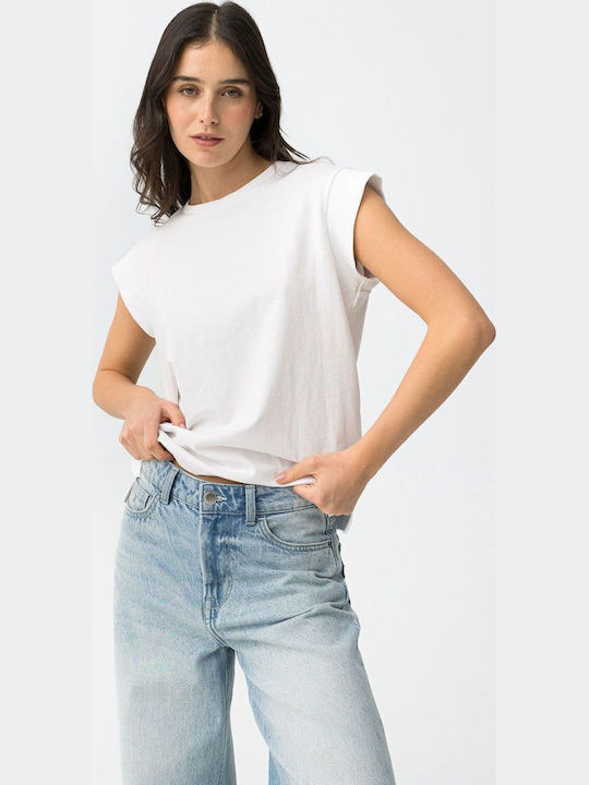 Tiffosi Γυναικείο T-shirt White