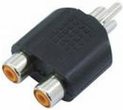 Cobra 59217 RCA 2x female σε RCA male