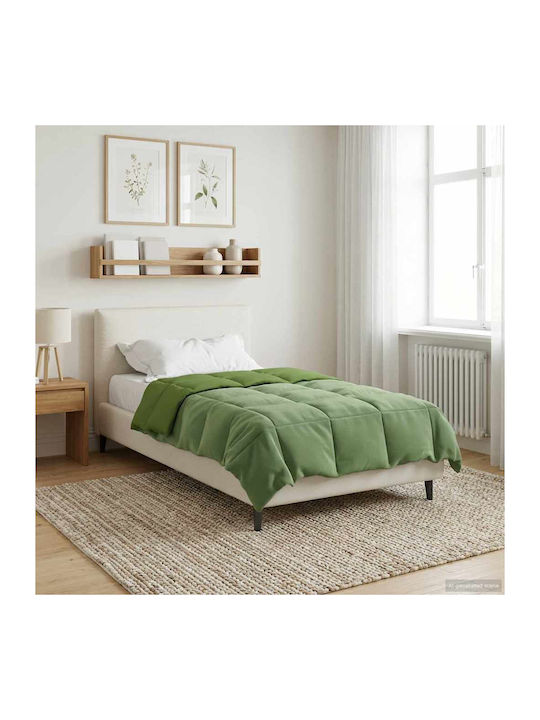 vidaXL Samtdecke Für Couch 135x220cm Grün