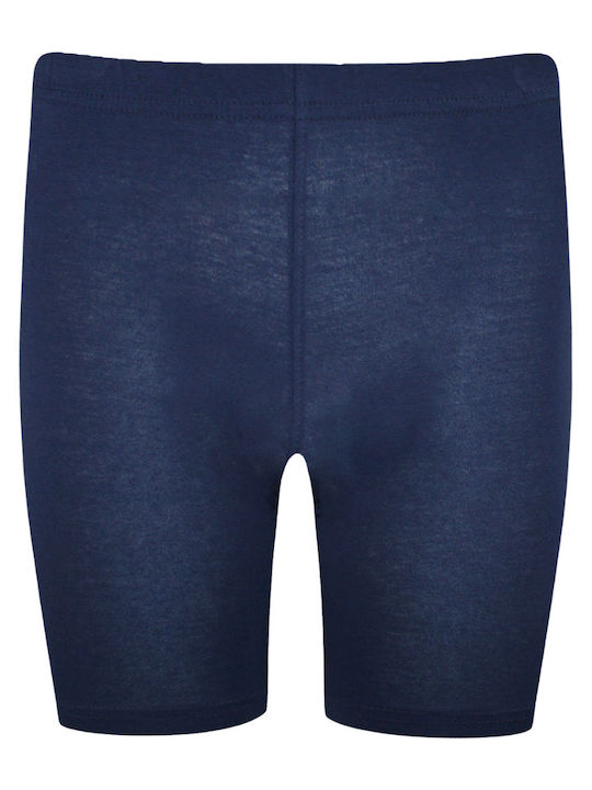 Kids Short Cycling Leggings Blue