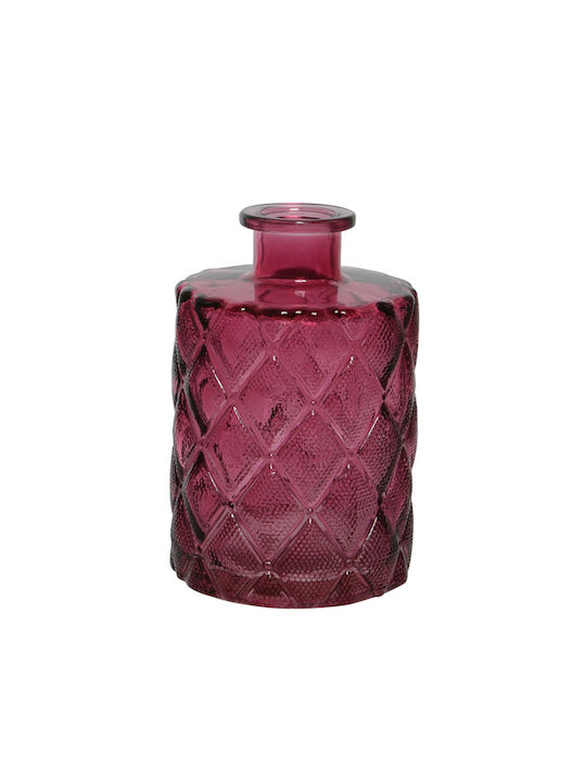 Kaemingk Decorative Glass Vase 7x7xH10.5cm