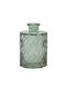 Kaemingk Decorative Glass Vase Mendi 7x7xH10.5cm