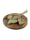 Palm Spear Branch Medium Set 10 Natural 14x14cm