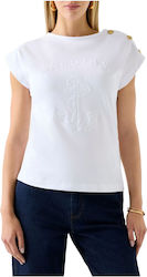 Marciano by Guess Дамска Тениска Бяла Marciano by Guess Дамска Тениска Бяла