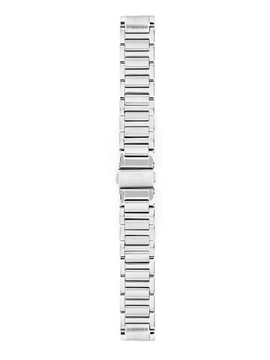 Tommy Hilfiger 679000199 Μεταλλικό Μπρασελέ Ασημί 19mm