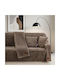 Beauty Home Furry Decorative Pillow Case in Mocha 40x40cm