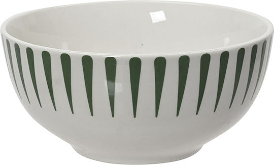 Kaemingk Round Porcelain Serving Bowl Diameter 15cm