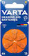 Varta Hearing Aid Batteries 13 1.45V 6pcs