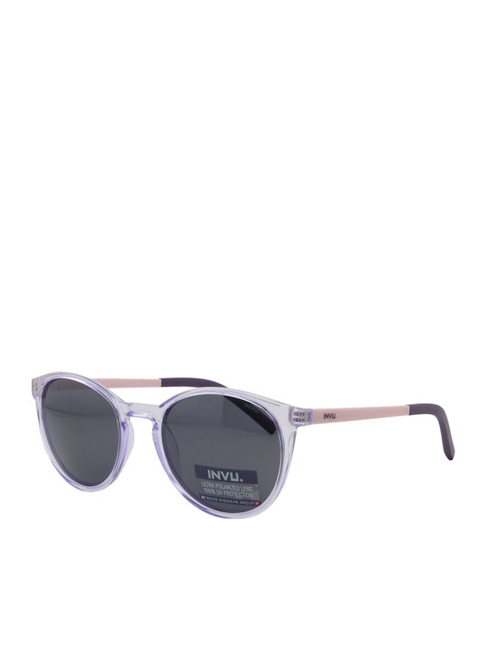 Invu Round Kids Sunglasses with Polarized Lense...