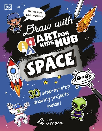 Draw With Art For Kids Hub Space - Dorling Kindersley Ltd - Paperback / Softback