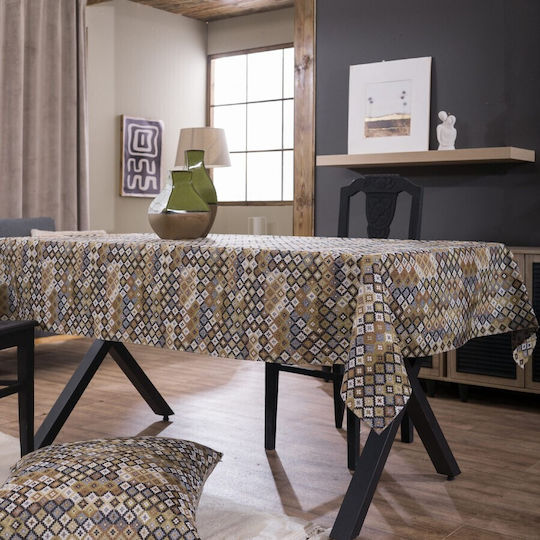 Teoran Carmona Multicolour Tablecloth 135x135cm