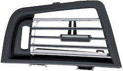 Dashboard Ventilation Grill Left Side Compatible Bmw Series 5 F10 F11 2010-2017 Black Chrome