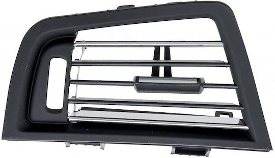 Dashboard Ventilation Grill Left Side Compatible Bmw Series 5 F10 F11 2010-2017 Black Chrome