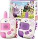 Unicorn Kids Walkie Talkies for Ages 3+ 2 Pieces