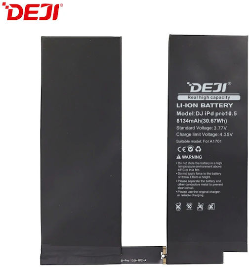 Deji Συμβατή Μπαταρία 8134mAh για Ipad Pro 10.5 (a1798)