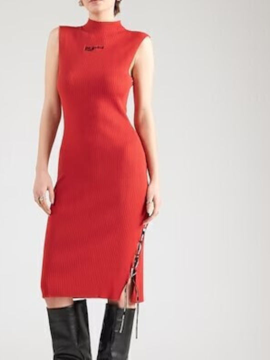 Karl Lagerfeld Damenkleid Rot