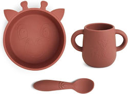 Nuuroo Ebba Baby & Kids Feeding Set Made of Sil...