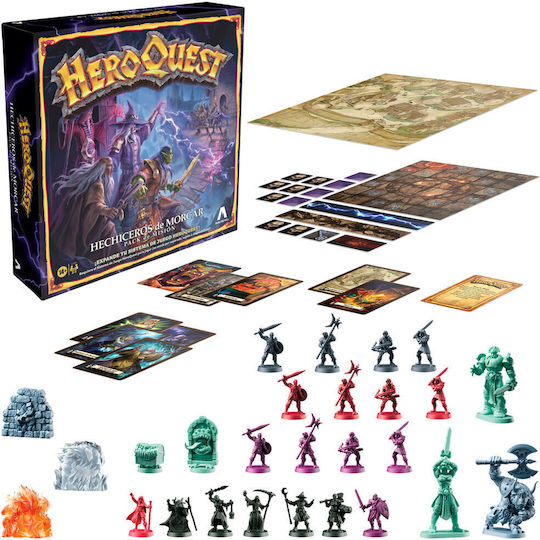 Επιτραπέζιο Παιχνίδι HeroQuest: Wizards of Morcar για 2 Παίκτες 14+ Ετών (ES) Hasbro