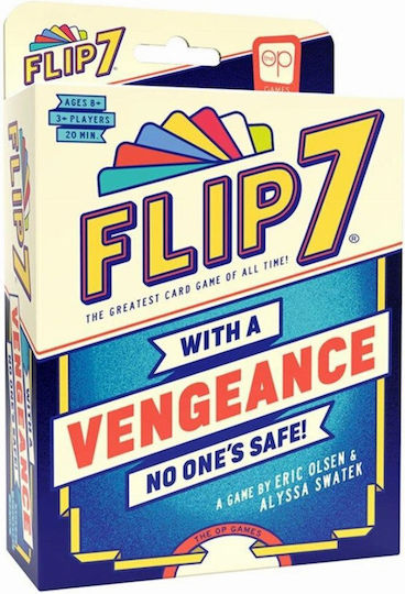 Επιτραπέζιο Παιχνίδι Flip 7: With A Vengeance για 3+ Παίκτες 8+ Ετών (EN) The OP
