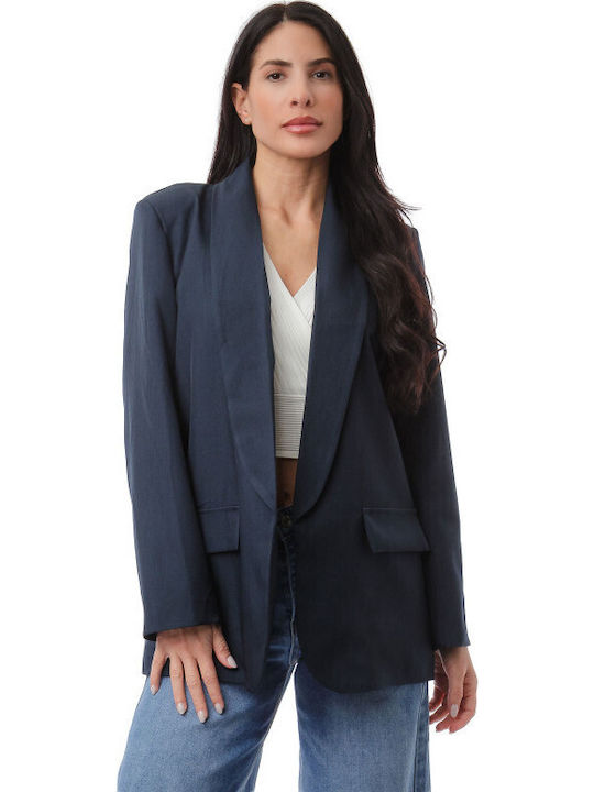 Silia D Women's Dark Blue Blazer