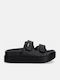 Women's Flat Sandals Black
