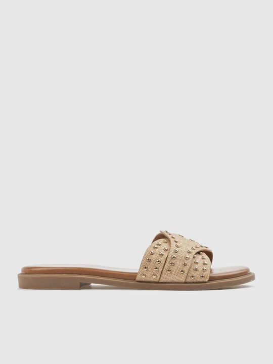 Verde Women's Flat Sandals Beige