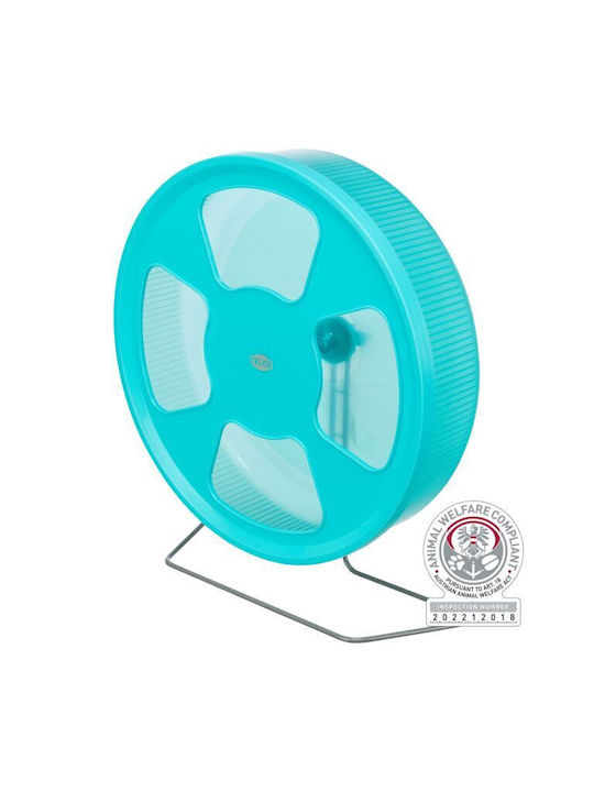Trixie Roată Plastic Albastră Pentru Șoareci Hamsteri 20cm