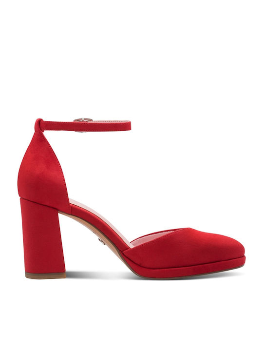Tamaris Heels with High Heel Red
