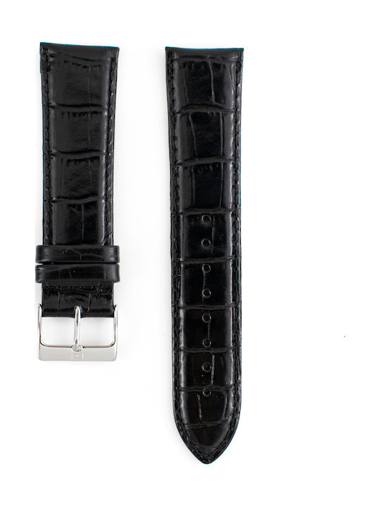 Tommy Hilfiger Curea Din Piele Neagră 22mm