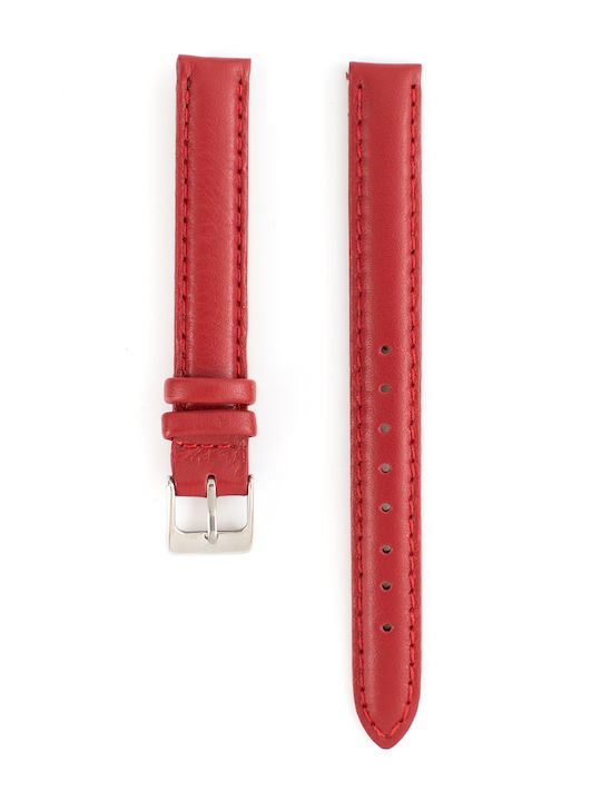 Tommy Hilfiger Curea din Piele Roșie 12mm
