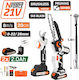 Nakayama Pro EC1221X44T3C Brushless Chainsaw Set 21V with 2Ah Batteries and Case