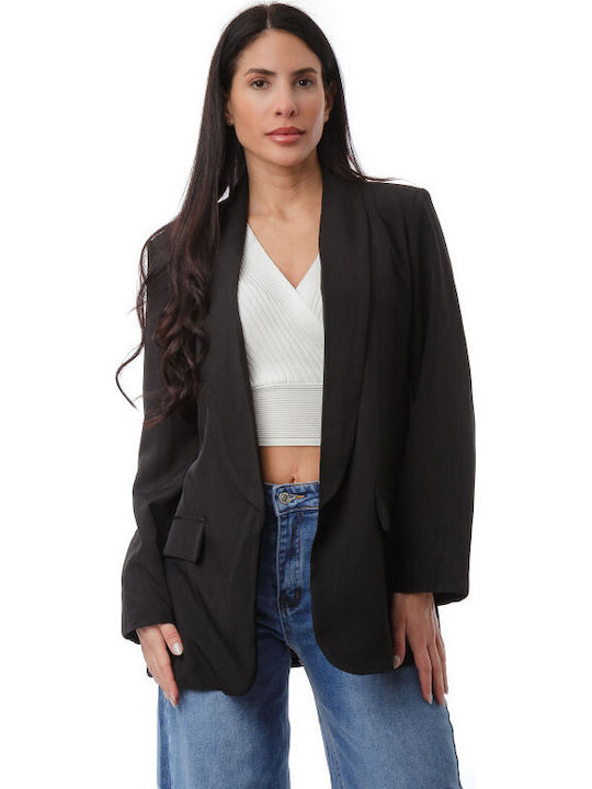 Silia D Women's Black Blazer