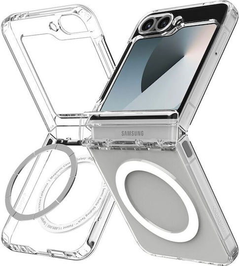 Spigen Ultra Hybrid Pro Book Silicon / Plastic Transparent (Galaxy Z Flip6 / Z Flip7 FE)