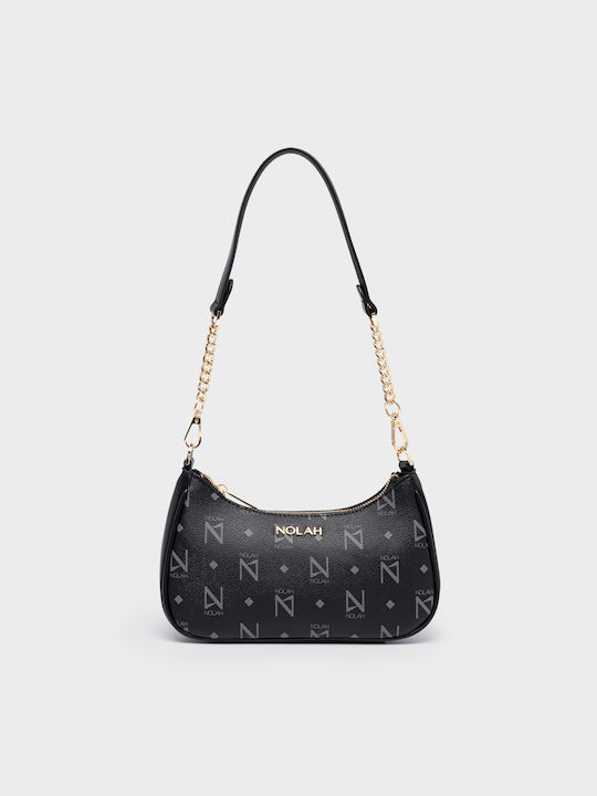 Nolah Mona Women's Hobo Bag Black / Light Gold
