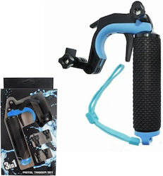 Selfie-Stick Actionkamera-Zubehör 3in1 Pistolen-Auslöser Set