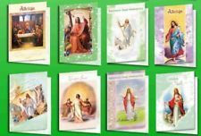 Top Graphic B6 Easter Card 10 Pcs Scalloped Edges Religious Mix
