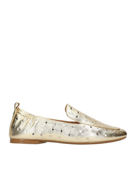 Mexx Women's Loafers In Gold Colour
