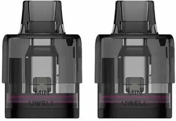 Uwell Piese de Schimb Pod 2 Bucăți 6ml cu Rezistență 0.3ohm